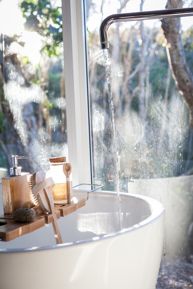 Caregiver providing personal care